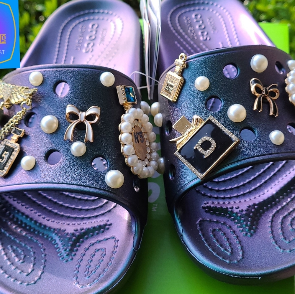 Custom Crocs slide